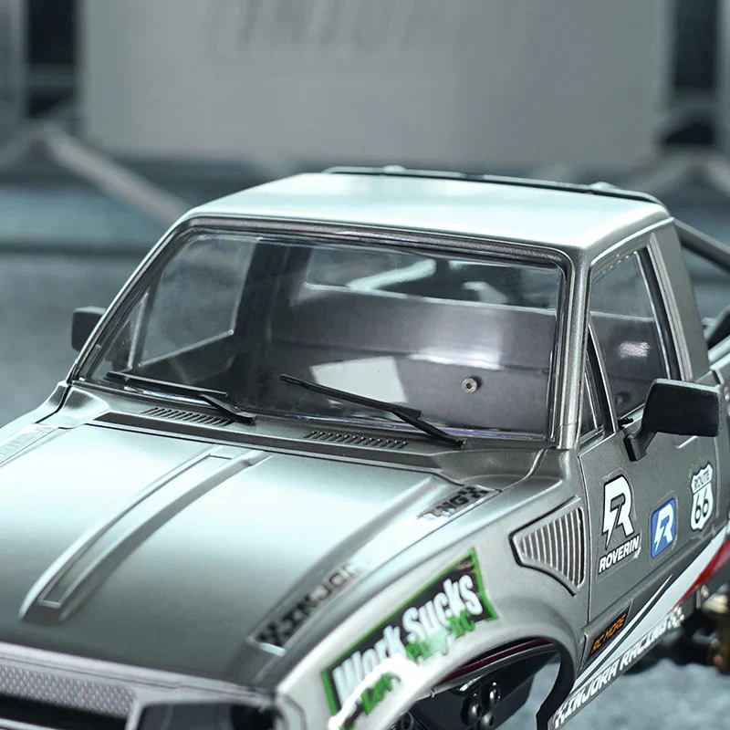 INJORA Clear Windows for 1/18 TRX4M IR60 Pickup Hard Body - Image 9