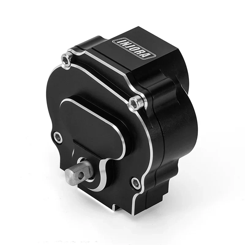 INJORA CNC Aluminum Complete 24/1 (Underdrive 45.83%) Transmission for 1/18 Redcat Ascent-18 - Image 2