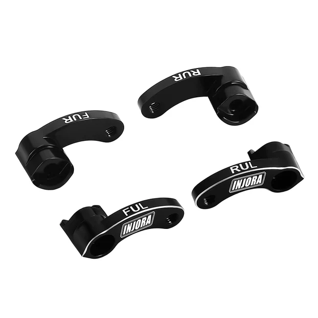 INJORA CNC Aluminum Flex Blades Suspension Travel Extension for 1/18 TRX4M (4M-33) - Image 3