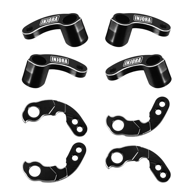 INJORA CNC Aluminum Flex Blades Suspension Travel Extension for 1/18 TRX4M (4M-33) - Image 4