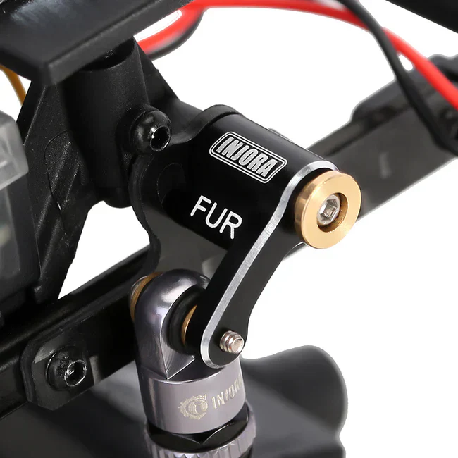 INJORA CNC Aluminum Flex Blades Suspension Travel Extension for 1/24 Axial SCX24 - Image 7