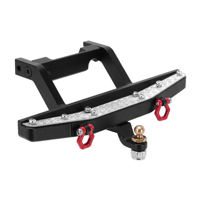 INJORA CNC Aluminum Front Rear Bumper for 1/18 TRX4M Defender - Image 4