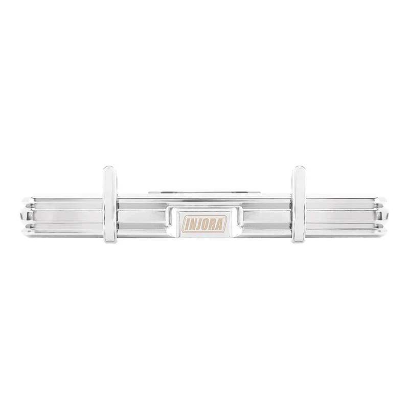 INJORA CNC Aluminum Front Rear Bumper With Dual Exhaust For 1/18 TRX4M High Trail F150 - Image 2
