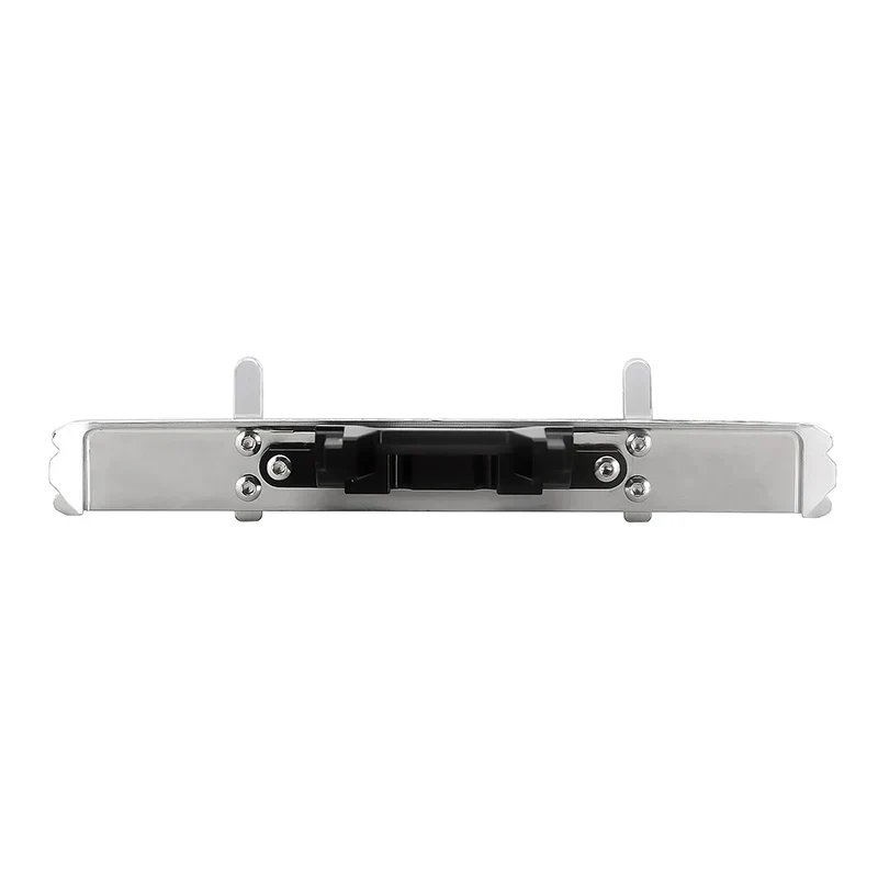INJORA CNC Aluminum Front Rear Bumper With Dual Exhaust For 1/18 TRX4M High Trail F150 - Image 3
