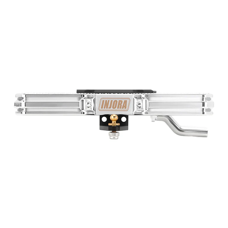 INJORA CNC Aluminum Front Rear Bumper With Dual Exhaust For 1/18 TRX4M High Trail F150 - Image 9