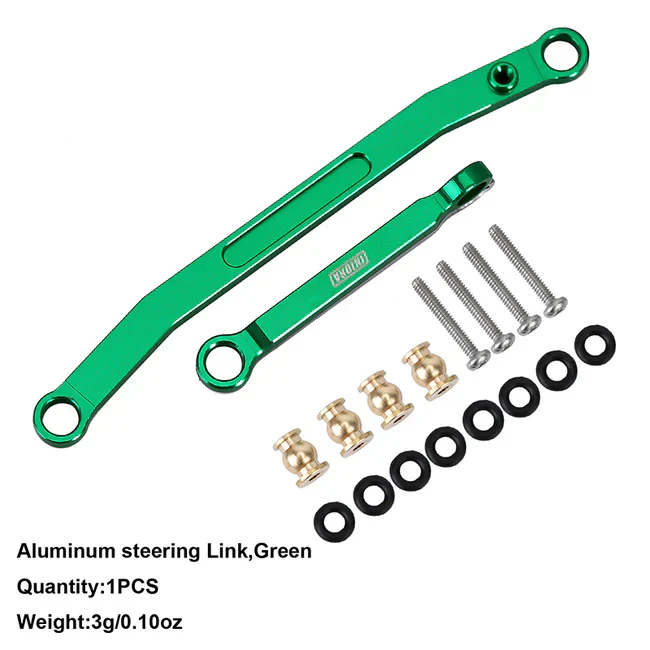 INJORA CNC Aluminum Steering Links for Axial SCX24 - Image 14