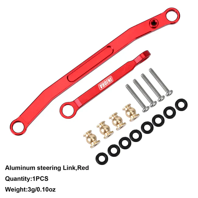 INJORA CNC Aluminum Steering Links for Axial SCX24 - Image 9