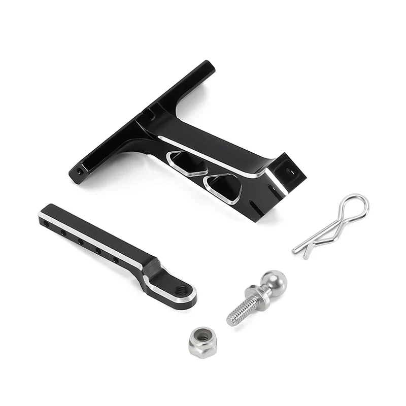 INJORA CNC Aluminum Trailer Tow Hitch Receiver For 1/24 SCX24 - Image 5