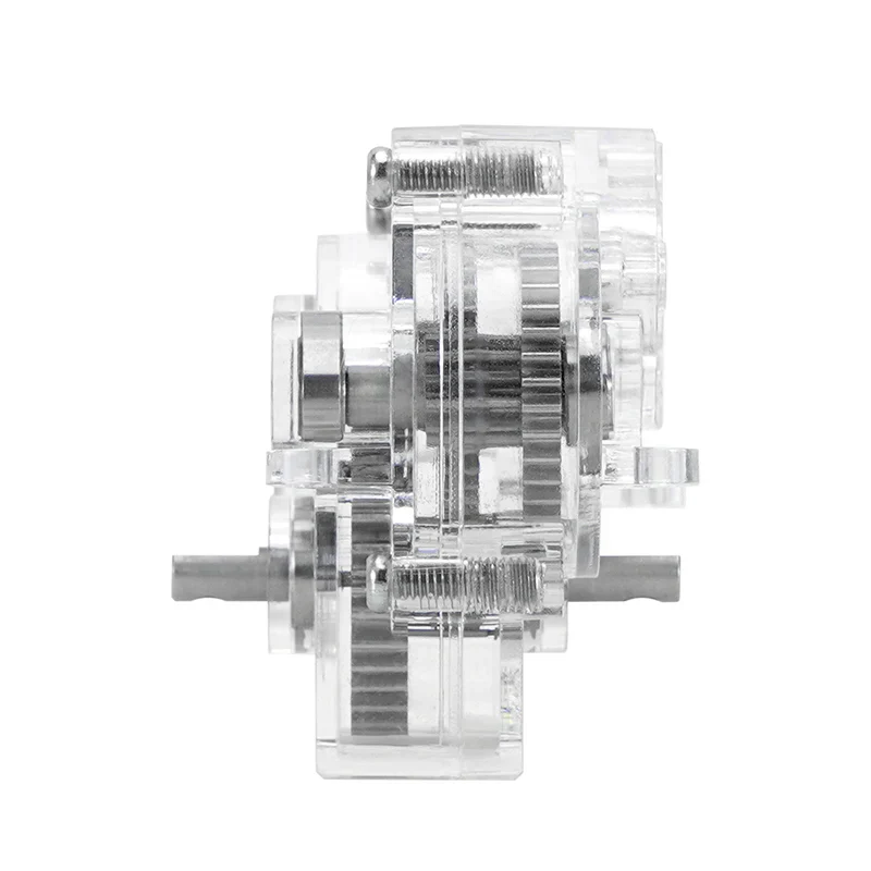 INJORA Complete Transmission with Acrylic Housing for 1/18 TRX4M - Image 3
