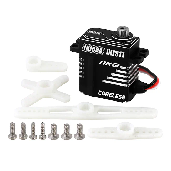 INJORA Coreless High Torque Micro Servo for 1/18 TRX4M - Image 3