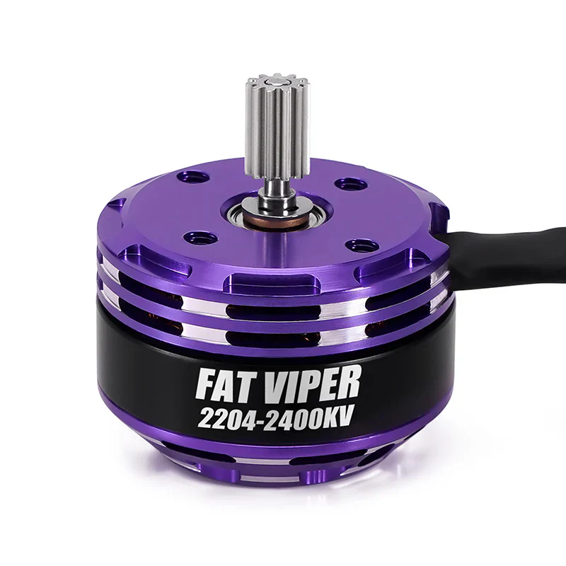 INJORA Fat Viper 2204 Brushless Outrunner 2400 KV Motor & Transmission For 1/18 TRX4M - Image 4