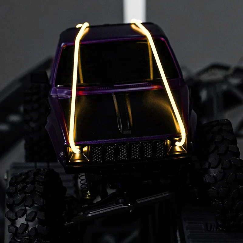 INJORA Flexible Cuttable LED Strip Lights for 1/24 1/18 RC Cars - Yellow - Image 5
