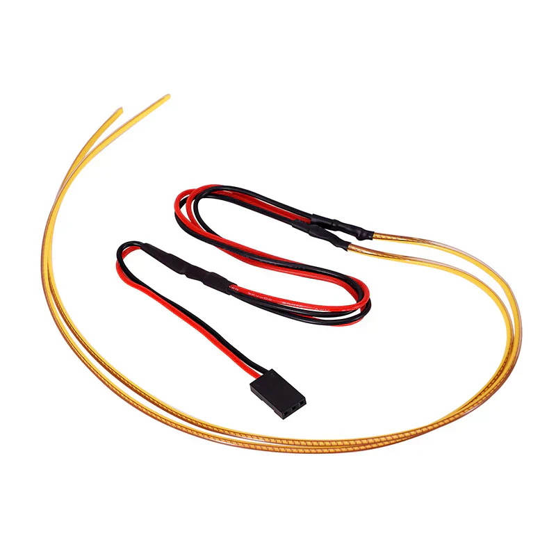 INJORA Flexible Cuttable LED Strip Lights for 1/24 1/18 RC Cars - Yellow - Image 8
