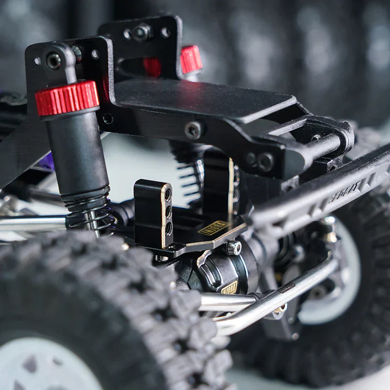 INJORA INJS11 Servo with Brass Servo Mount & Horn for 1/18 Redcat Ascent-18 - Image 4