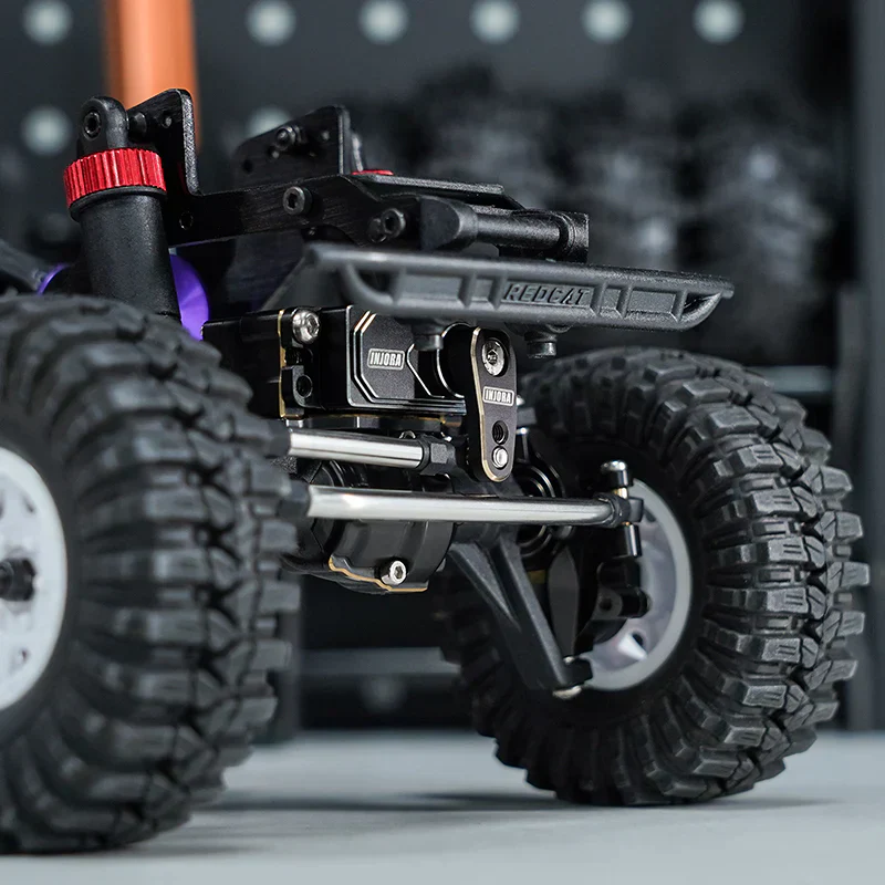 INJORA INJS11 Servo with Brass Servo Mount & Horn for 1/18 Redcat Ascent-18 - Image 9