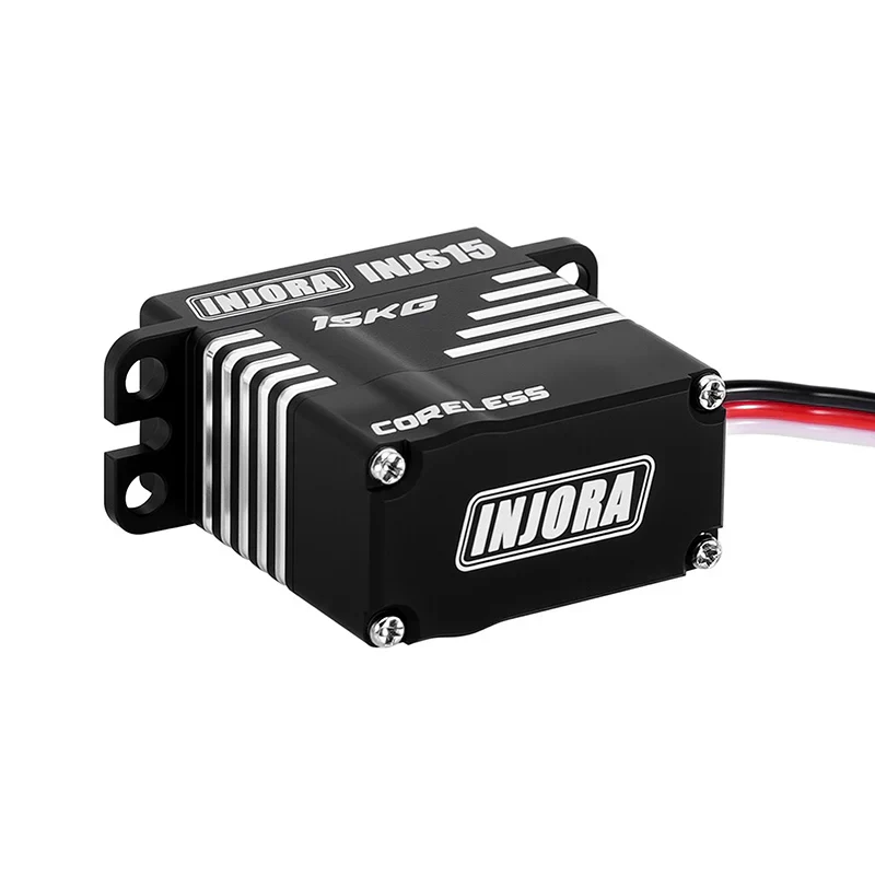 INJORA INJS15 15KG Coreless High Torque Micro Servo for 1/18 1/24 RC Crawler - Image 2
