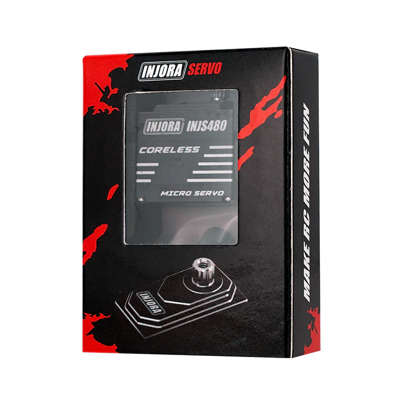 INJORA INJS480 Coreless Micro Servo with Servo Saver for Losi Micro-B Micro-T - Image 6
