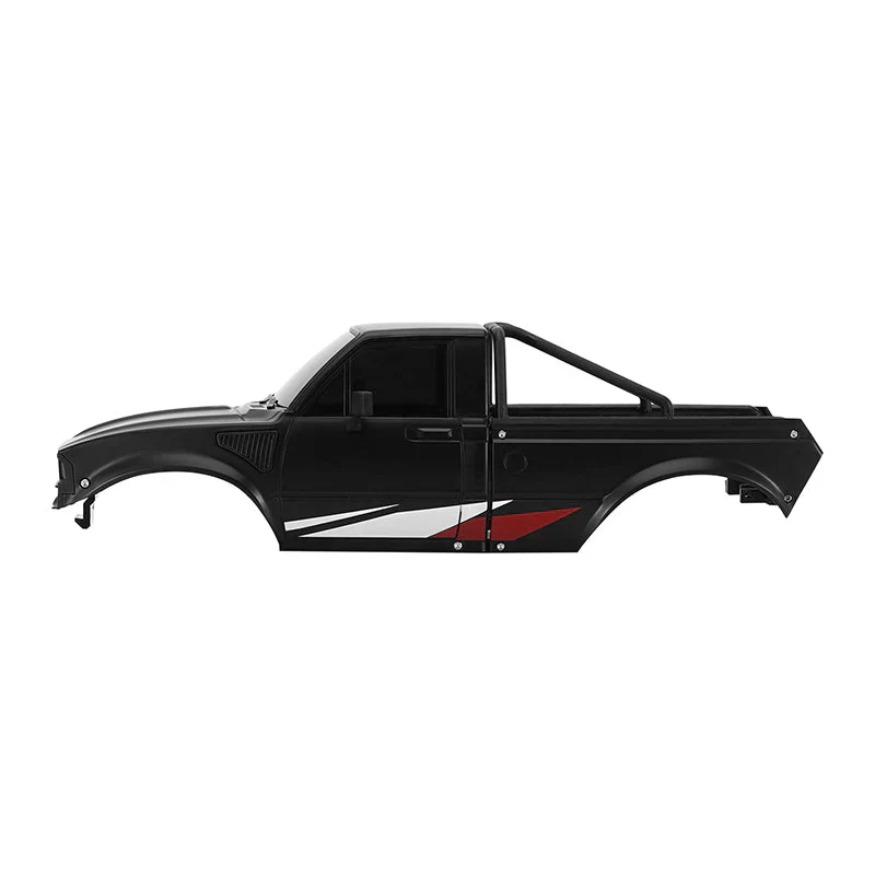 INJORA IR60 Pickup Hard Body with Bed Rack for 1/18 TRX4M Defender Bronco - BLACK - Image 3