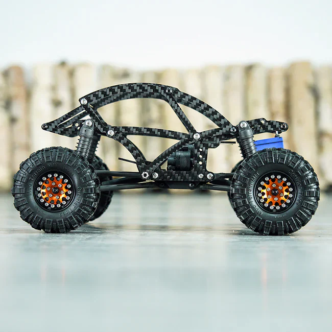 INJORA Kangaroo Carbon Fiber Chassis Frame Kit for 1/18 TRX4M - Image 8