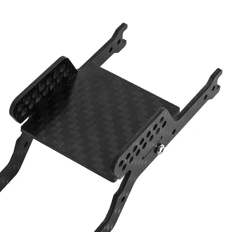 INJORA LCG Carbon Fiber Chassis Kit 5° Angled Frame Girder for 1/18 TRX4M - Image 2