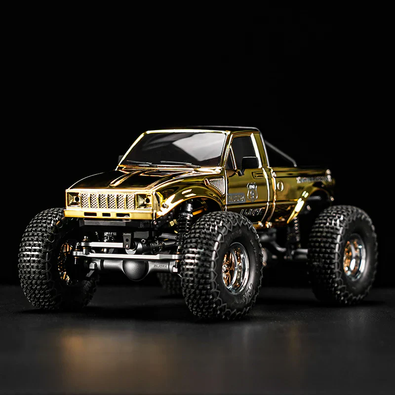 INJORA Limited Edition IR60-24 Pickup Hard Body for SCX24 C10 JLU Bronco Base Camp 4Runner (Gold) - Image 13