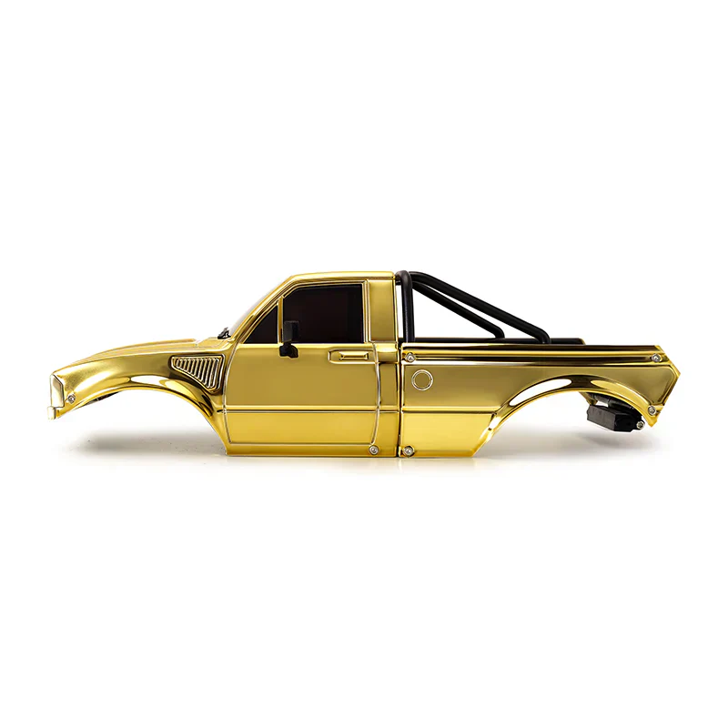 INJORA Limited Edition IR60-24 Pickup Hard Body for SCX24 C10 JLU Bronco Base Camp 4Runner (Gold) - Image 6