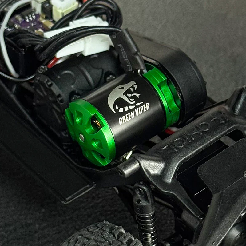 INJORA MBL32-NANO Brushless ESC & 1621 Green Viper Motor for 1/30 SCX30 - Image 14