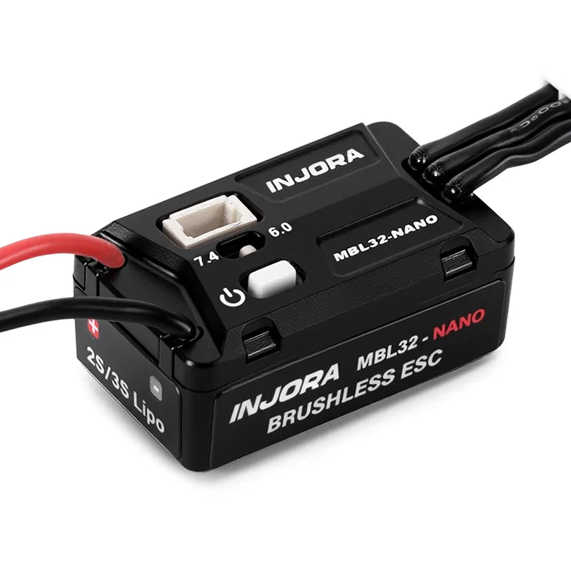 INJORA MBL32-NANO Brushless ESC & 1621 Green Viper Motor for 1/30 SCX30 - Image 8