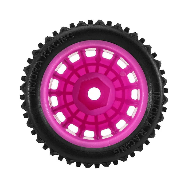 INJORA Pre-mounted Pin Buggy Tires & Wheels for 1/28 Losi Micro-T - Image 14