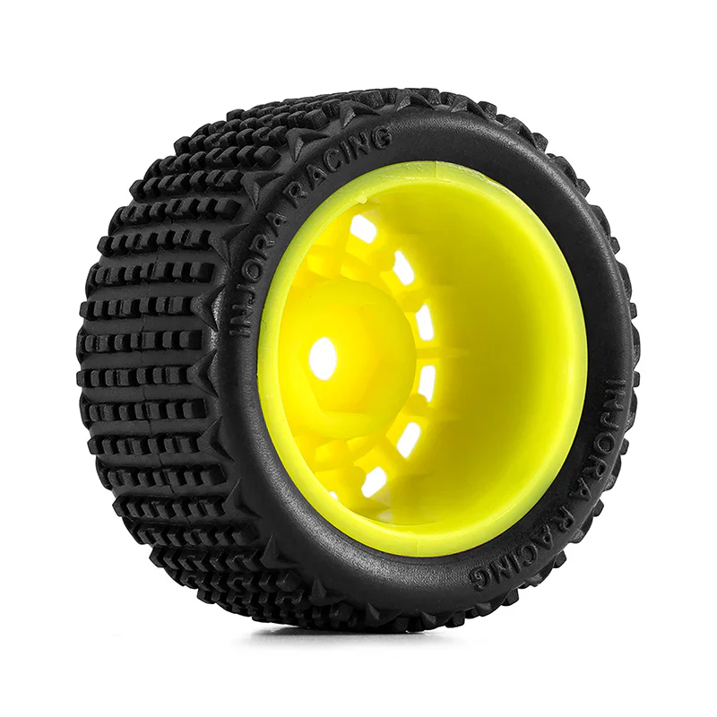 INJORA Pre-mounted Pin Buggy Tires & Wheels for 1/28 Losi Micro-T - Image 19