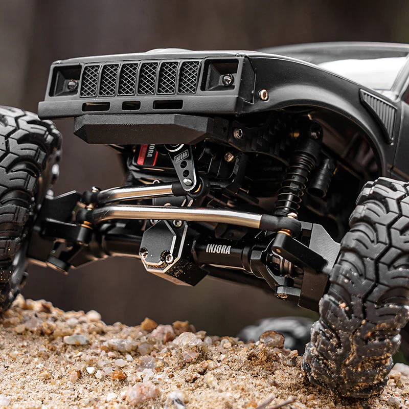 INJORA ProSteer Double Joint Aluminum Axle for 1/24 SCX24 - Front and Rear - Image 8