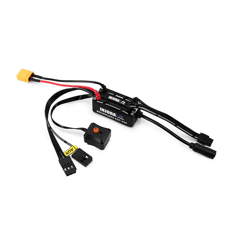 INJORA Roverin M30 G2 FOC Sensored Brushless ESC & Motor for 1/18 TRX4M Ascent1 - Image 7