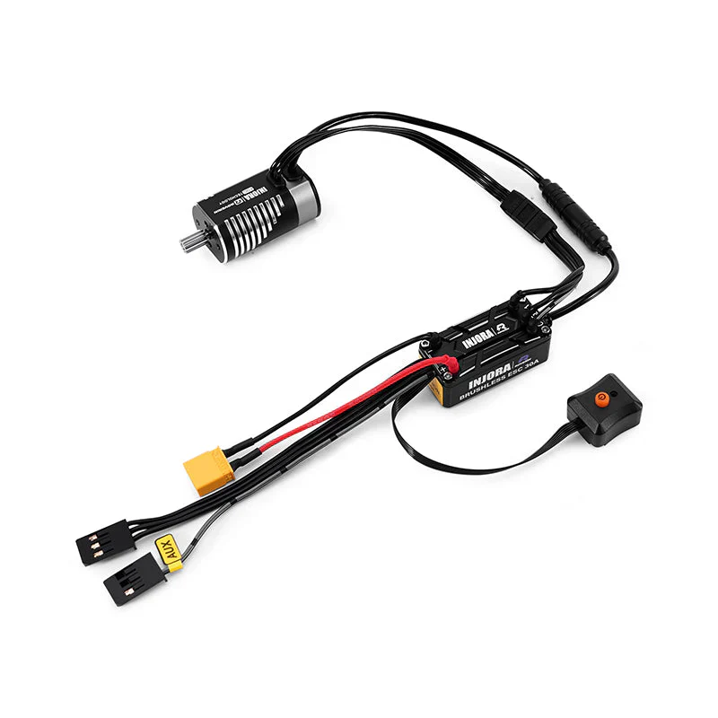INJORA Roverin M30 G2 FOC Sensored Brushless ESC & Motor for 1/18 TRX4M Ascent1 - Image 8