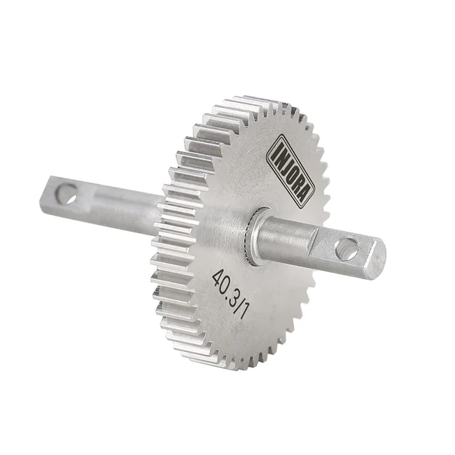INJORA Stainless Steel 40.3:1 Low Range Transmission Gear Set for 1/18 TRX4M - Image 2