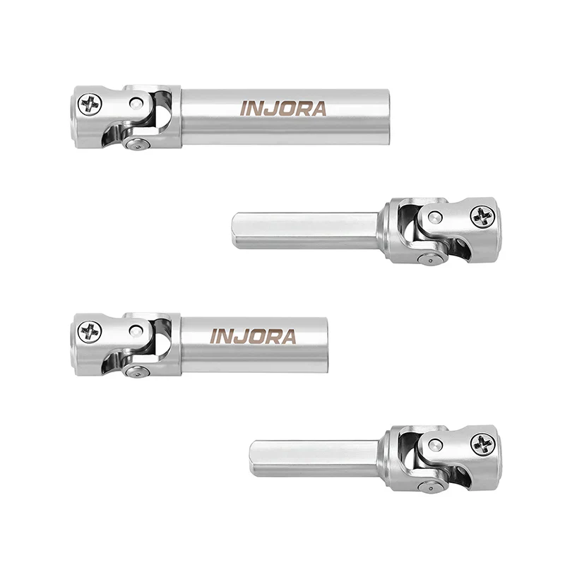 INJORA Stainless Steel Drive Shafts for 1/32 Redcat Ascent-32 - Image 4