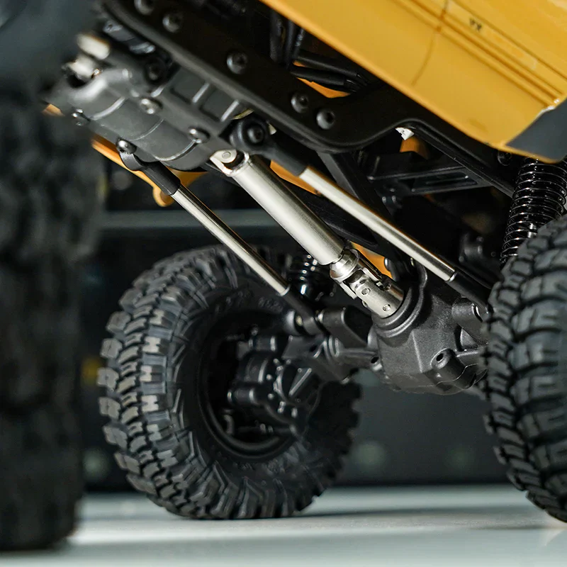 INJORA Stainless Steel Drive Shafts With D Shaped Hole For 1/18 FMS FCX18 - Image 8
