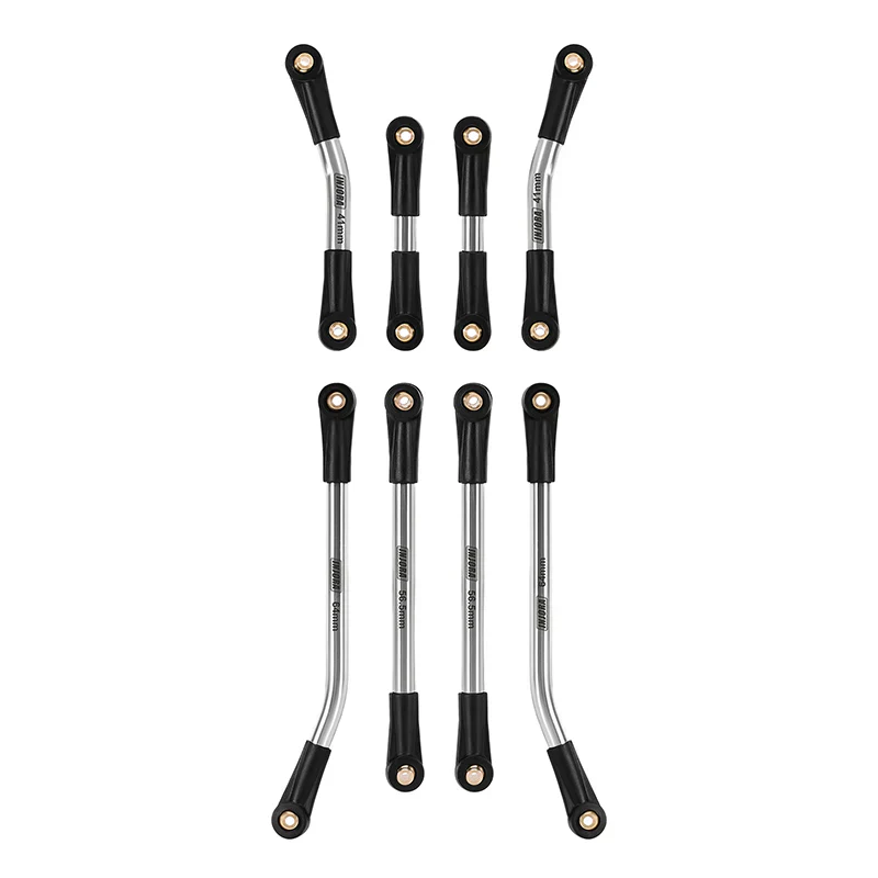 INJORA Stainless Steel High Clearance Links for 1/24 SCX24 GX470 - Image 10