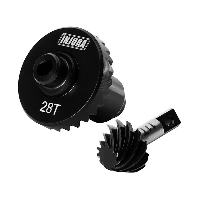 INJORA Steel Alloy Helical Axle Gear Set for 1/18 HPI Venture 18 - Image 2
