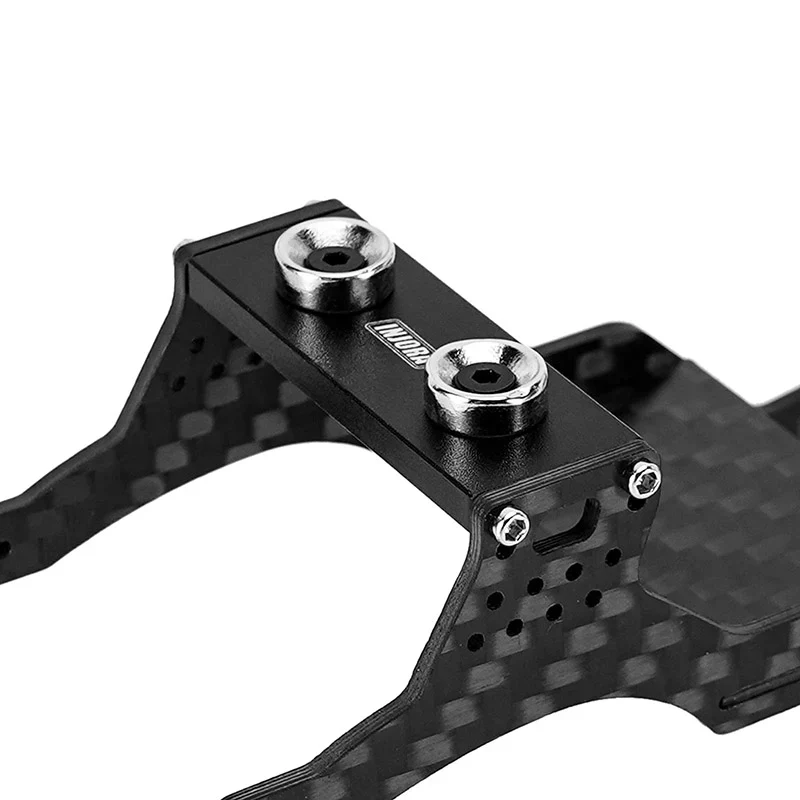 INJORA Universal LCG Carbon Fiber Chassis Frame Kit for 1/24 SCX24 - Image 10