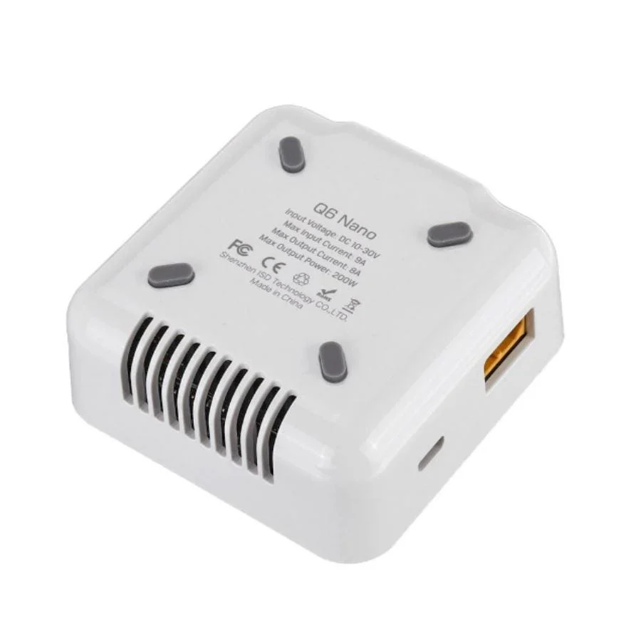 ISDT Q6 Nano BattGo 200W 8A Lipo Battery Charger - White - Image 4