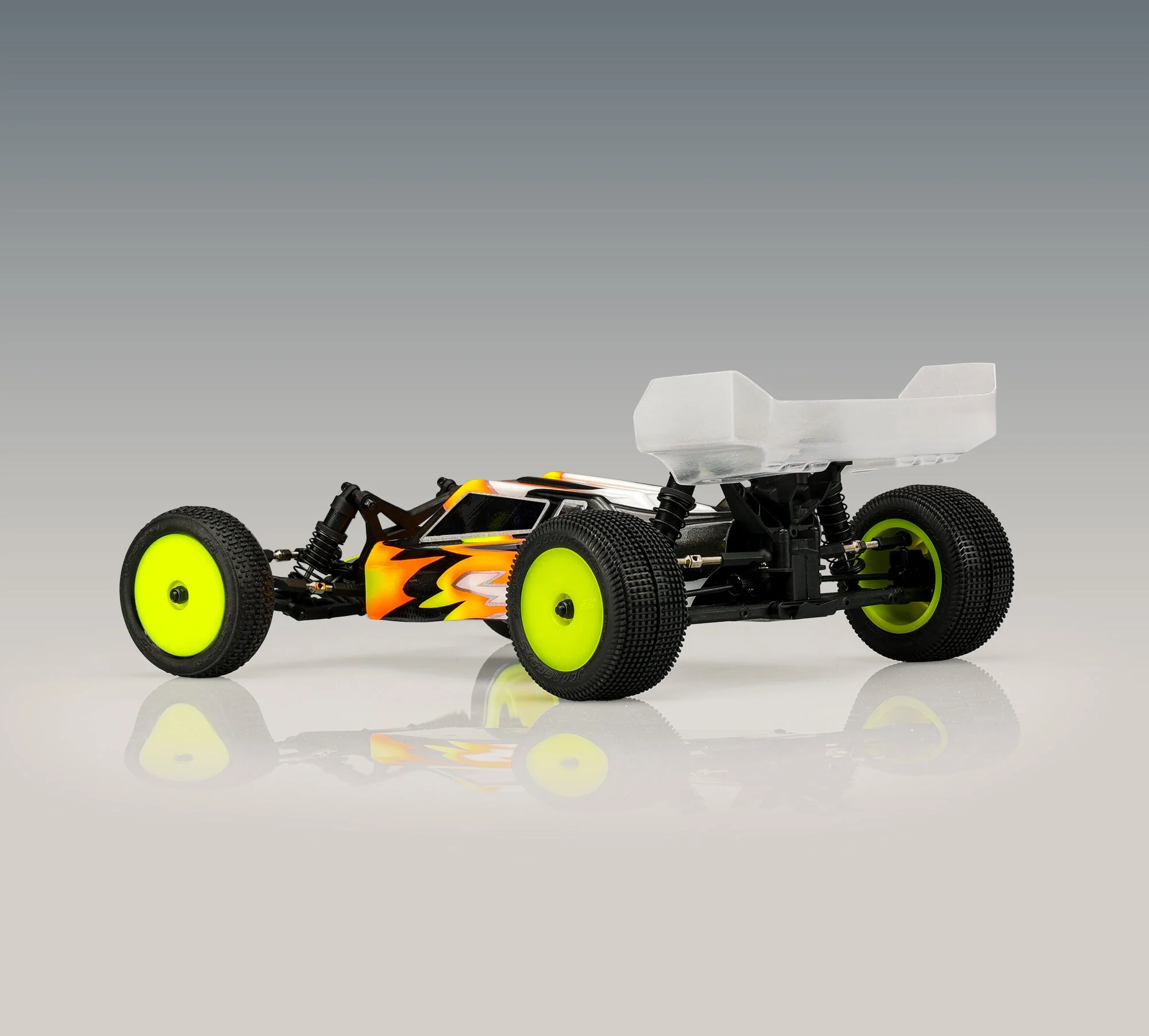 JConcepts Mono - Losi Mini-T 2.0 wheel - Yellow - Image 2