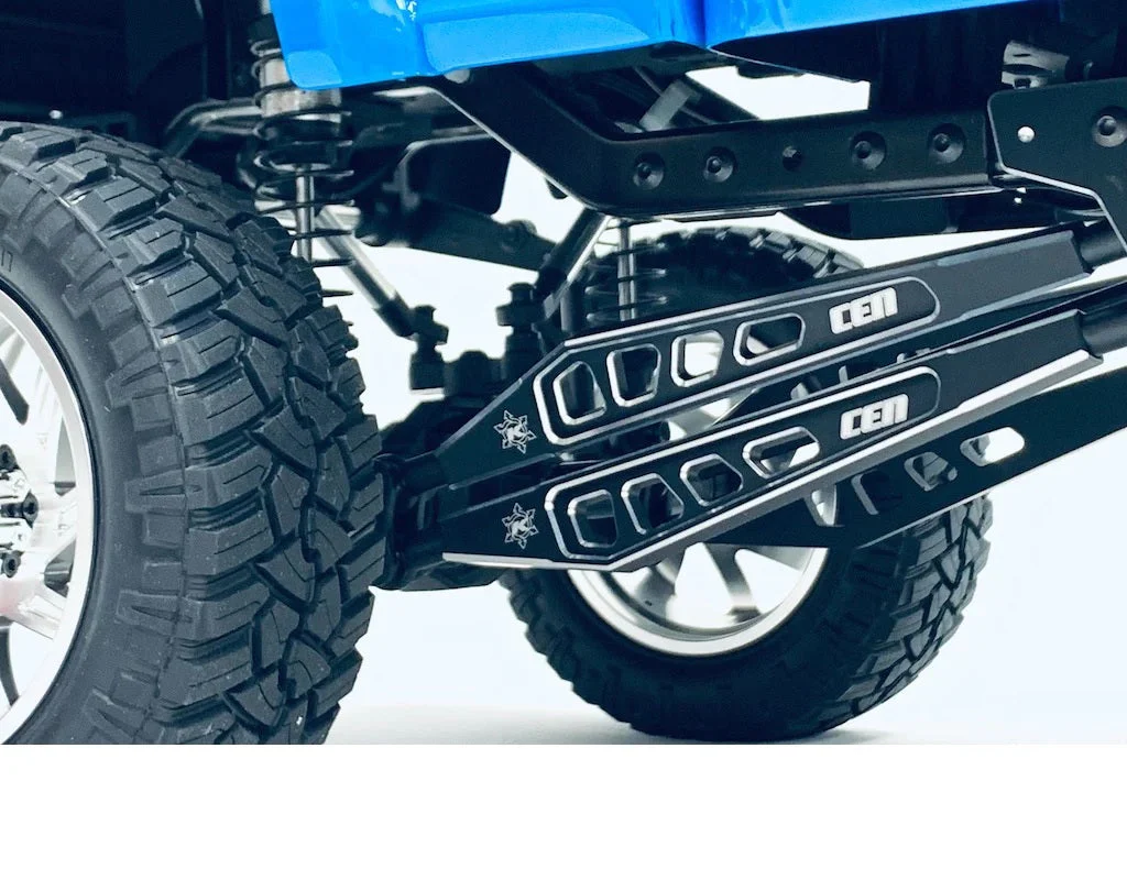 CKD0380 KAOS aluminum Suspension Linkage Set ( for F250 Lifted chassis, black anodized, cnc aluminum, 8pcs.) - Image 2