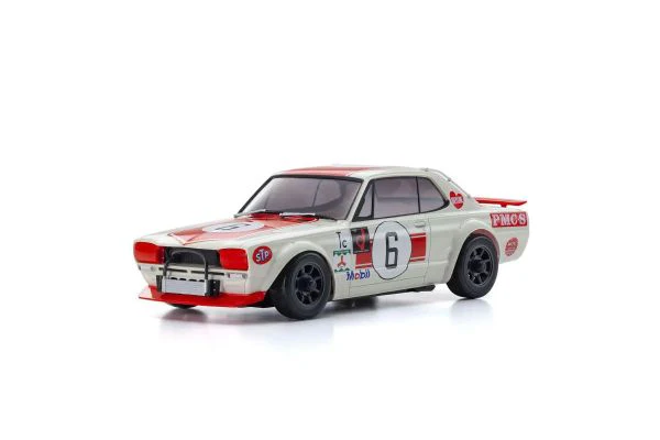 Kyosho ASC MA-020 NISSAN SKYLINE 2000GT-R (KPGC10) Racing 1972 #6 Red