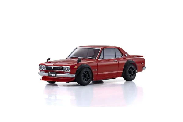 Kyosho ASC MA-020 NISSAN SKYLINE 2000GT-R (KPGC10) Tuned Ver. Red 60th Anniversary MZP466R60 - Image 3