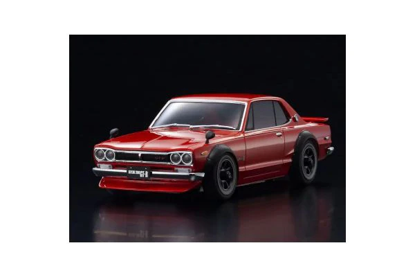 Kyosho ASC MA-020 NISSAN SKYLINE 2000GT-R (KPGC10) Tuned Ver. Red 60th Anniversary MZP466R60 - Image 4