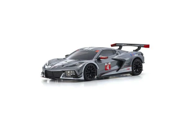 Kyosho ASC MR04W-MM CHEVROLET® CORVETTE® C8.R Gunmetal / White MZP244GMW - Image 2