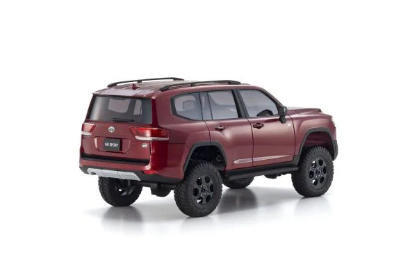 Kyosho MINI-Z 4x4 readyset Toyota LAND CRUISER 300 GR SPORT Dark Red Mica Metallic 32538MR - Image 2