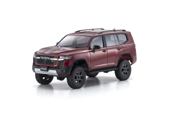 Kyosho MINI-Z 4x4 readyset Toyota LAND CRUISER 300 GR SPORT Dark Red Mica Metallic 32538MR - Image 3