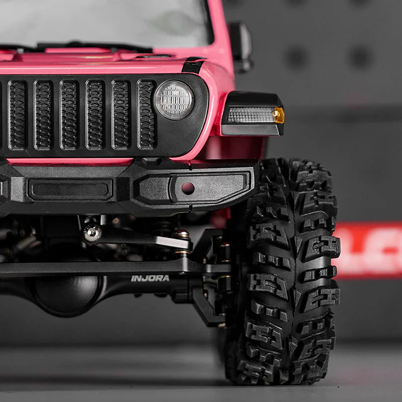 [Limited Edition] INJORA Pink Hard Top Body for 155mm 1/18 TRX4M Bronco Defender - Image 9