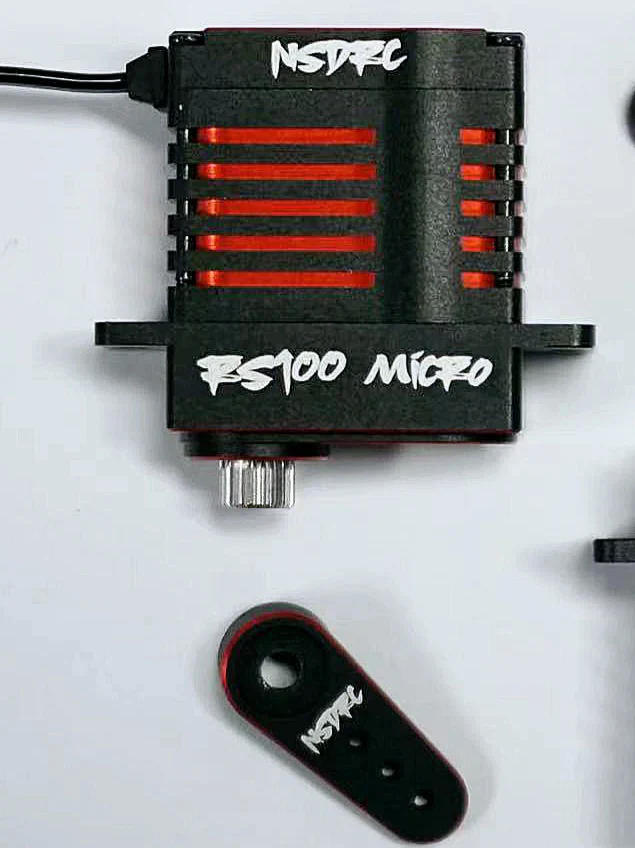 NSDRC Limited Edition RS100 Servo & Horn - Red - Image 4